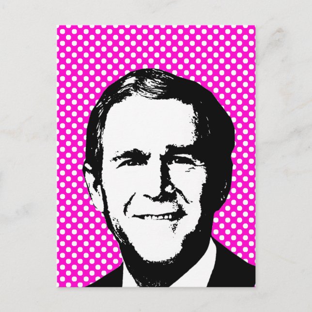 George W Bush Gear Postcard (Front)