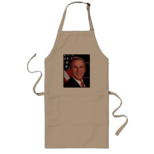 George W Bush Long Apron