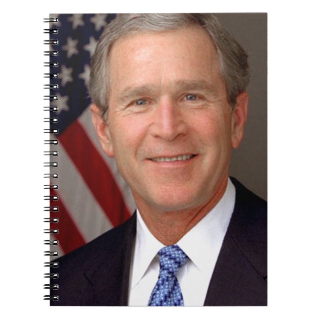 George W Bush Notebook (Front)