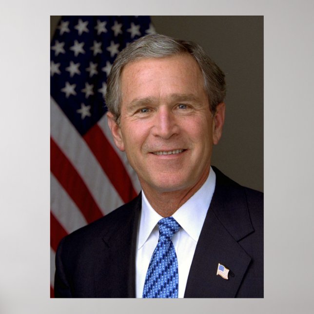 George W. Bush official portrait Poster (Front)