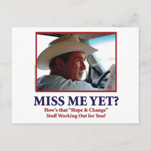 George W. Bush Postcard