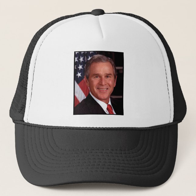 George W Bush Trucker Hat (Front)