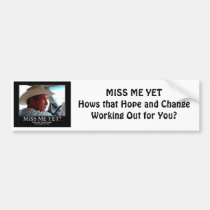 GEORGE-W-HOPE BUMPER STICKER