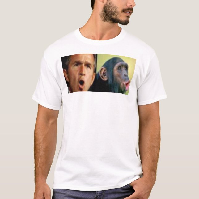 George W. "Monkey Boy" Bush T-Shirt (Front)