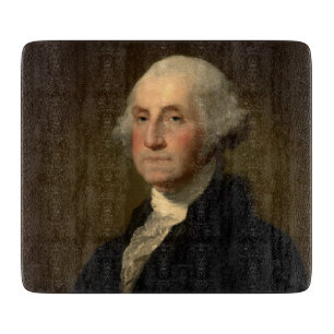 George Washington 1st American President by Stuart Cutting Board