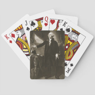 George Washington, 1st President of the United Sta Playing Cards