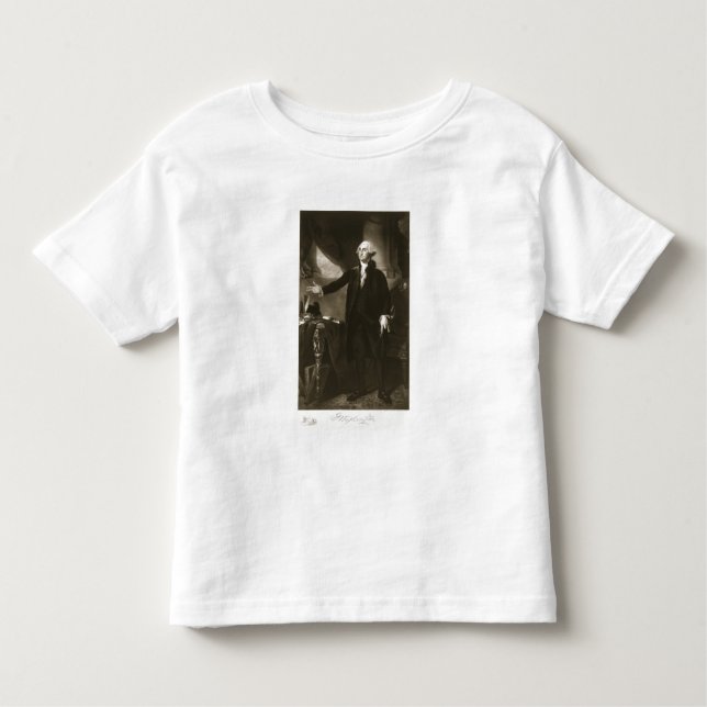 George Washington, 1st President of the United Sta Toddler T-Shirt (Front)