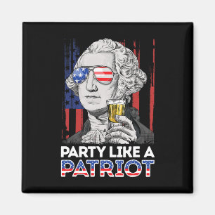 George Washington 4th Of July Party Like A Patriot Magnet