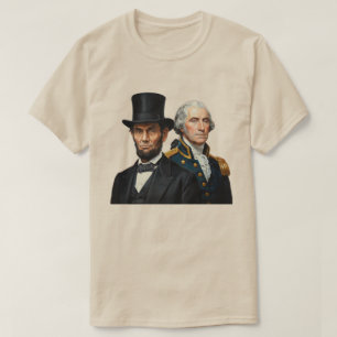 George Washington and Abraham Lincoln  T-Shirt