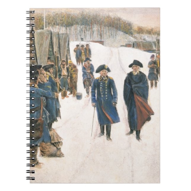 George Washington and Baron von Steuben Notebook (Front)