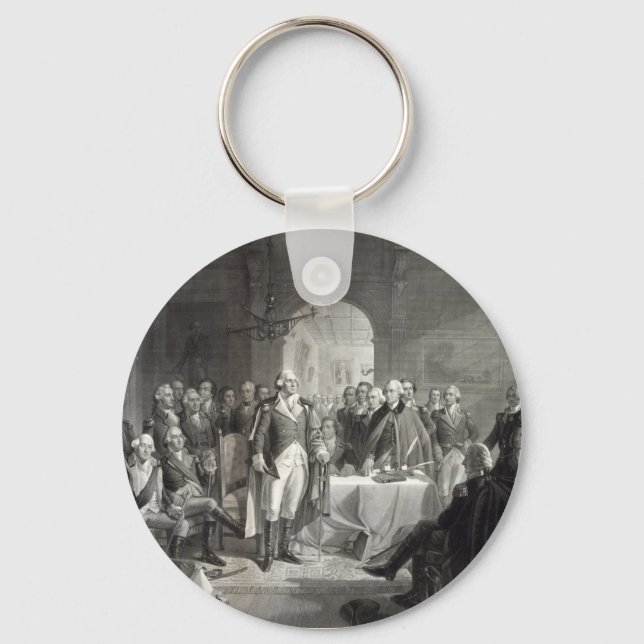 George Washington and His Generals keychain (Front)