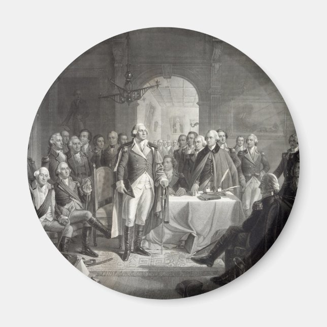 George Washington and His Generals magnet (Front)