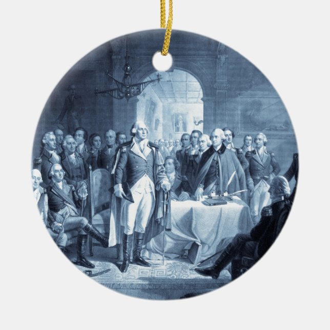 George Washington and His Generals ornament (Front)