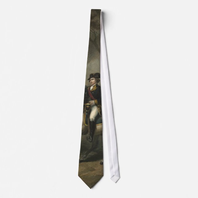 George Washington as a Soldier tie (Front)