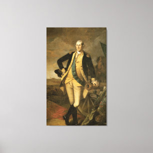George Washington at Princeton, 1779 Canvas Print