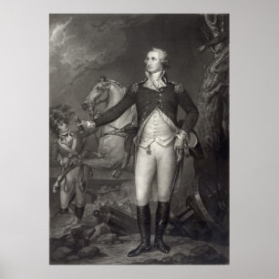 George Washington at Trenton poster/print Poster