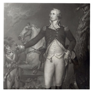 George Washington at Trenton Tile
