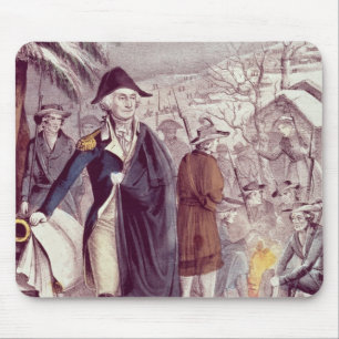 George Washington at Valley Forge Mouse Pad