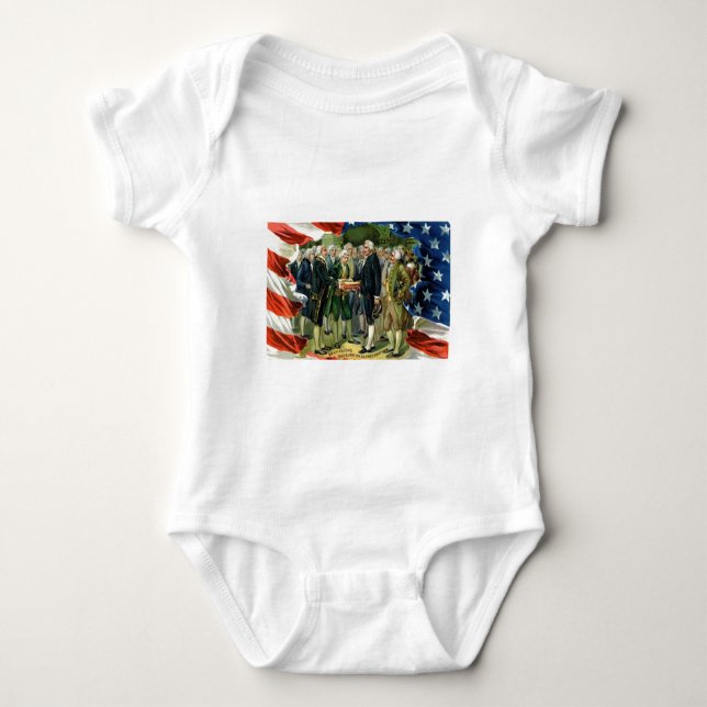George Washington Baby Bodysuit (Front)