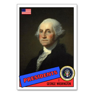 George Washington Baseball Card