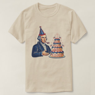 George Washington Birthday Party  T-Shirt