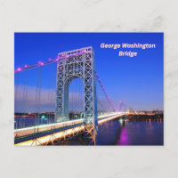 George Washington Bridge Hudson River 