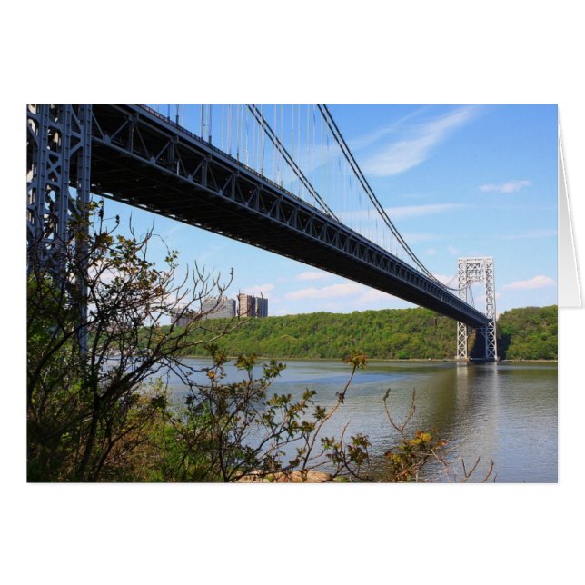 George Washington Bridge New York New Jersey (Front Horizontal)