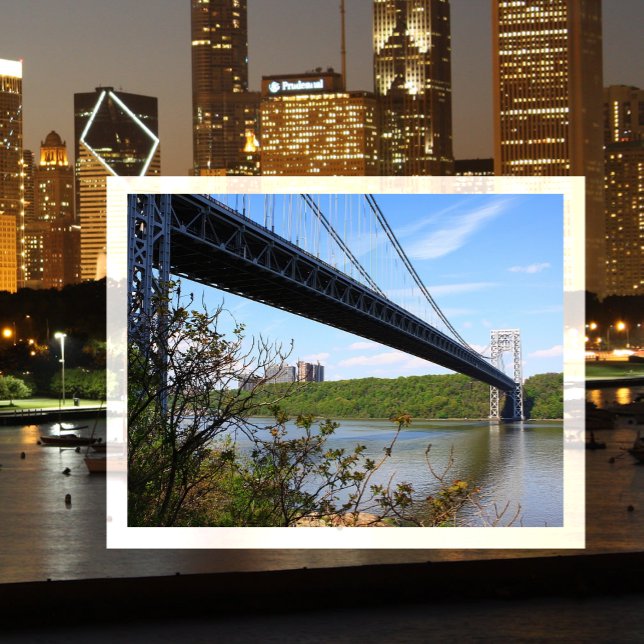 George Washington Bridge New York New Jersey Postcard (Creator Uploaded)