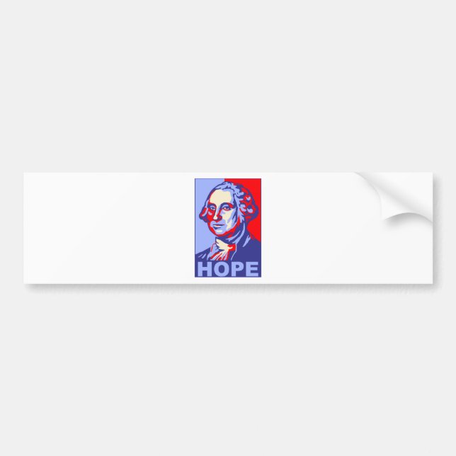 George Washington Bumper Sticker (Front)