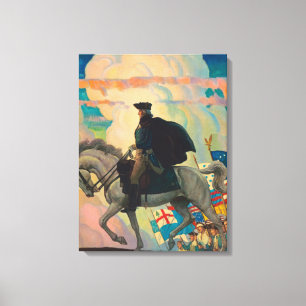 George Washington by Newell Convers Wyeth Canvas Print