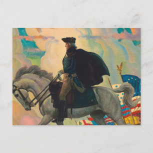 George Washington by Newell Convers Wyeth Postcard