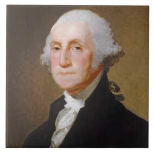 George Washington, c.1821 (oil on canvas) Tile