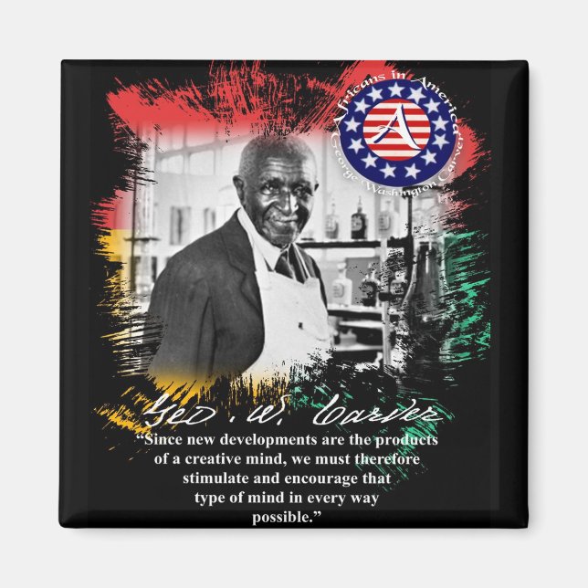 george washington carver magnet (Front)