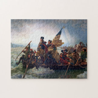 George Washington Crossing The Delaware Jigsaw Puzzle
