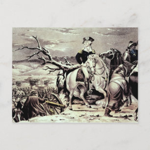 George Washington crossing the Delaware Postcard