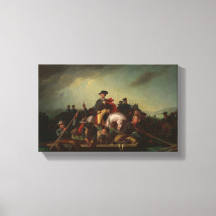 George Washington Crossing the Delaware River Canvas Print
