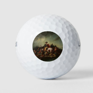 George Washington Crossing the Delaware River Golf Balls