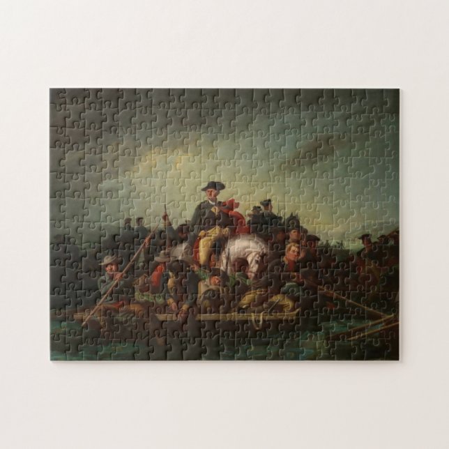 George Washington Crossing the Delaware River Jigsaw Puzzle (Horizontal)