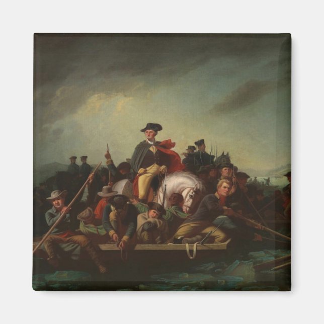 George Washington Crossing the Delaware River Magnet (Front)