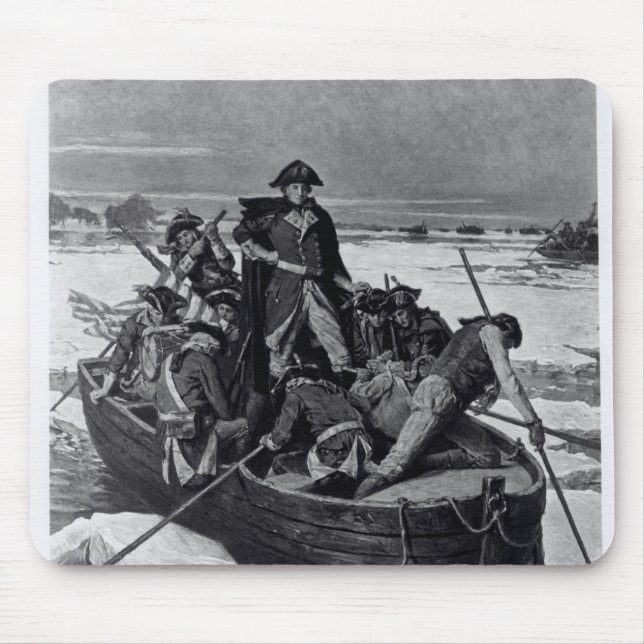 George Washington crossing the Delaware River Mouse Pad (Front)
