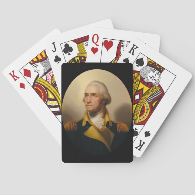 George Washington, First U.S. President Playing Cards (Back)
