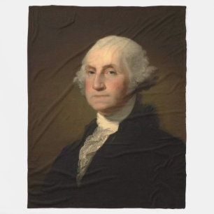 GEORGE WASHINGTON FLEECE BLANKET