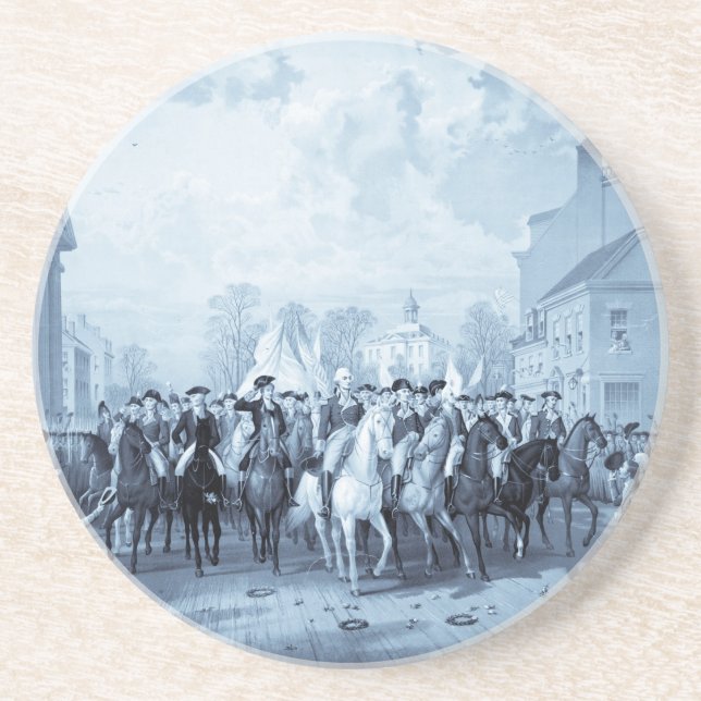 George Washington in New York coaster (Front)