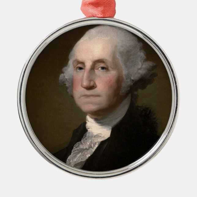 George Washington Metal Tree Decoration (Front)