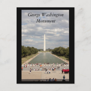 George Washington Monument Postcard
