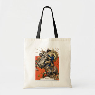 George Washington on Horseback Tote Bag