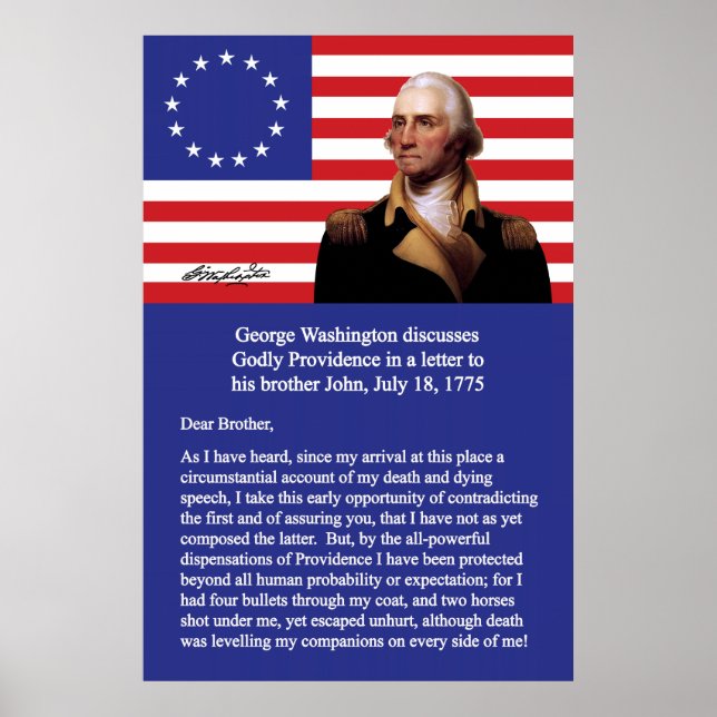 George Washington On Providence Poster (Front)