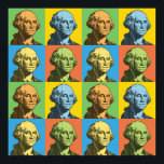 George Washington Pop-Art Poster<br><div class="desc">George Washington Pop-Art</div>