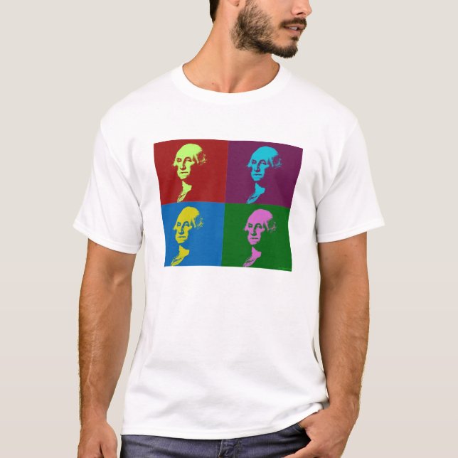 George Washington PopArt T-Shirt (Front)