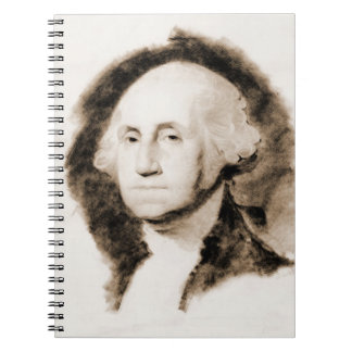 George Washington Portrait 1850 Notebook